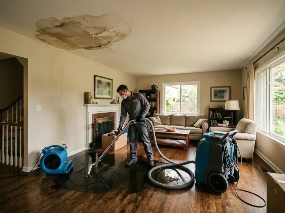 attic-pipe-burst-ceiling-drip-008 — frequently asked questions, Water Damage Restoration & Carpet Care in Forest City, NC